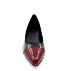 Elégant|Ballerines<Dansi Ballerines 6960 Vernis &amp; Bordeaux Noir