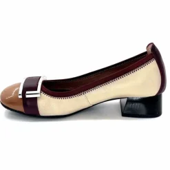 Elégant|Ballerines<Hispanitas Ballerines Chi 243670 Manila Vernis &amp; Bordeaux Crème