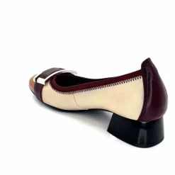 Elégant|Ballerines<Hispanitas Ballerines Chi 243670 Manila Vernis &amp; Bordeaux Crème