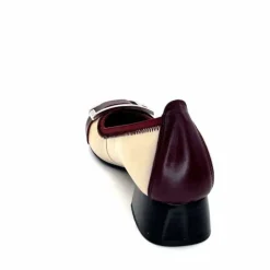 Elégant|Ballerines<Hispanitas Ballerines Chi 243670 Manila Vernis &amp; Bordeaux Crème