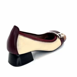 Elégant|Ballerines<Hispanitas Ballerines Chi 243670 Manila Vernis &amp; Bordeaux Crème