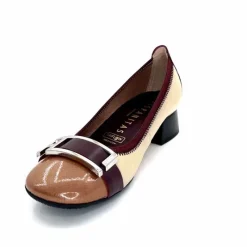 Elégant|Ballerines<Hispanitas Ballerines Chi 243670 Manila Vernis &amp; Bordeaux Crème