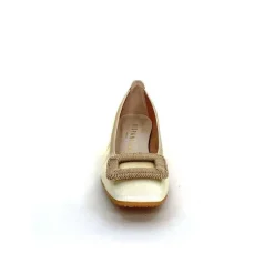 Elégant|Ballerines<Hispanitas Ballerines Hv 243406 Cuir Vernis Crème