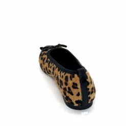 Animalier|Féminin<Ivoire0317a Ballerines Ivoire 2204108 4091 Textile Léo Léopard