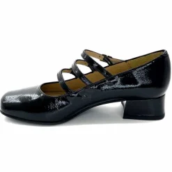 Basic|Ballerines<Ivoire0036a Ballerines Ivoire 710 Cuir Vernis Noir