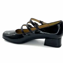 Basic|Ballerines<Ivoire0036a Ballerines Ivoire 710 Cuir Vernis Noir