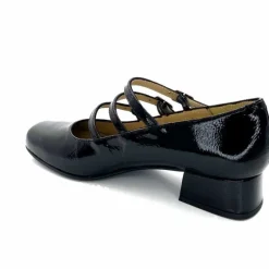 Basic|Ballerines<Ivoire0036a Ballerines Ivoire 710 Cuir Vernis Noir