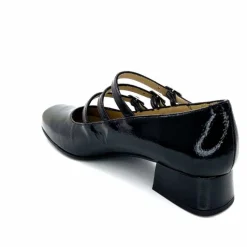 Basic|Ballerines<Ivoire0036a Ballerines Ivoire 710 Cuir Vernis Noir
