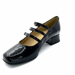 Basic|Ballerines<Ivoire0036a Ballerines Ivoire 710 Cuir Vernis Noir