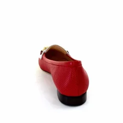 Elégant|Ballerines<Ivoire0200 Ballerines Ivoire 8002 For Cuir Blanc Rouge