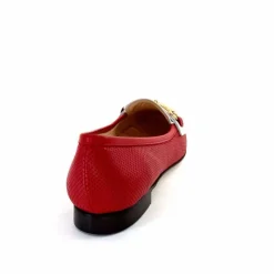 Elégant|Ballerines<Ivoire0200 Ballerines Ivoire 8002 For Cuir Blanc Rouge
