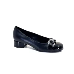 Elégant|Bijoux<Ivoire0130a Ballerines Ivoire 944947 Iv Cuir Vernis Noir