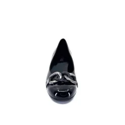 Elégant|Bijoux<Ivoire0130a Ballerines Ivoire 944947 Iv Cuir Vernis Noir