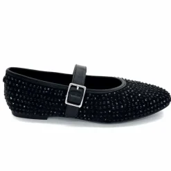 Bijoux|Ballerines<Ivoire0317a Ballerines Ivoire 2300416 &amp; Strass Noir