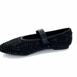 Bijoux|Ballerines<Ivoire0317a Ballerines Ivoire 2300416 &amp; Strass Noir