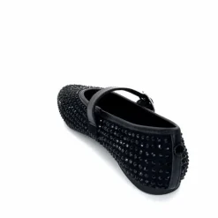 Bijoux|Ballerines<Ivoire0317a Ballerines Ivoire 2300416 &amp; Strass Noir
