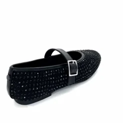 Bijoux|Ballerines<Ivoire0317a Ballerines Ivoire 2300416 &amp; Strass Noir