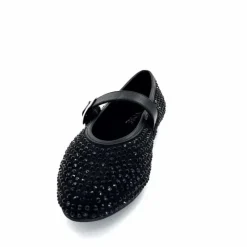 Bijoux|Ballerines<Ivoire0317a Ballerines Ivoire 2300416 &amp; Strass Noir