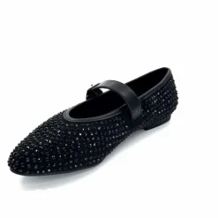 Bijoux|Ballerines<Ivoire0317a Ballerines Ivoire 2300416 &amp; Strass Noir