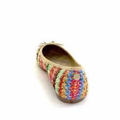 Fantaisie|Ballerines<Ivoire0317a Ballerines Ivoire 2201023 Raffia Multicolore
