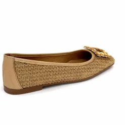 Féminin|Ballerines<382-ivoire Ballerines Ivoire 97574 tk2 Raffia Beige