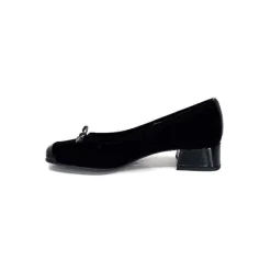 Elégant|Ballerines<Ivoire0036a Ballerines Ivoire Amarre Daim Noir