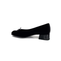 Elégant|Ballerines<Ivoire0036a Ballerines Ivoire Amarre Daim Noir