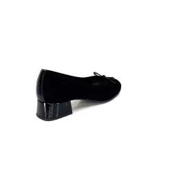 Elégant|Ballerines<Ivoire0036a Ballerines Ivoire Amarre Daim Noir