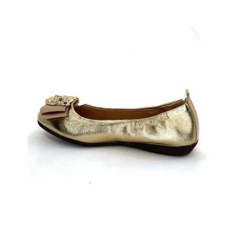 Bijoux|Ballerines<la ballerina Ballerines L2 234 T Cuir Dé Bijoux Or