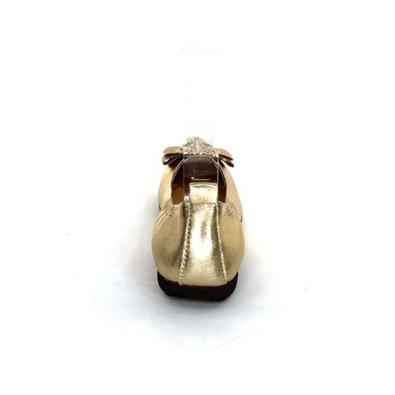 Bijoux|Ballerines<la ballerina Ballerines L2 234 T Cuir Dé Bijoux Or