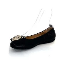 Bijoux|Ballerines<la ballerina Ballerines N11-01 Cuir Bijoux Noir