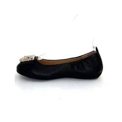 Bijoux|Ballerines<la ballerina Ballerines N11-01 Cuir Bijoux Noir