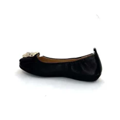 Bijoux|Ballerines<la ballerina Ballerines N11-01 Cuir Bijoux Noir