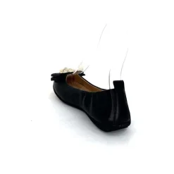 Bijoux|Ballerines<la ballerina Ballerines N11-01 Cuir Bijoux Noir