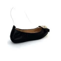 Bijoux|Ballerines<la ballerina Ballerines N11-01 Cuir Bijoux Noir