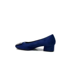 Basic|Ballerines<Requin Ballerines Reqins Karisse Daim Océan Bleu