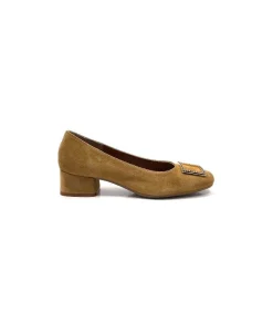 Basic|Ballerines<Requin Ballerines Reqins Karisse Daim Camel