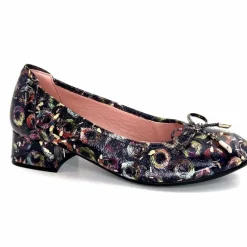 Féminin|Fantaisie<Sabrinas Ballerines 93100 Madeira Cuir Vernis Marine Motifs MultiColor Multicolore