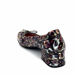 Féminin|Fantaisie<Sabrinas Ballerines 93100 Madeira Cuir Vernis Marine Motifs MultiColor Multicolore