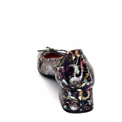 Féminin|Fantaisie<Sabrinas Ballerines 93100 Madeira Cuir Vernis Marine Motifs MultiColor Multicolore