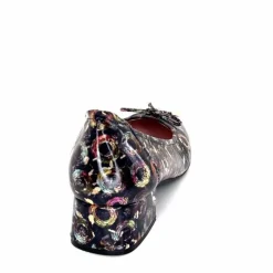 Féminin|Fantaisie<Sabrinas Ballerines 93100 Madeira Cuir Vernis Marine Motifs MultiColor Multicolore