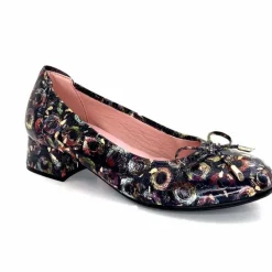 Féminin|Fantaisie<Sabrinas Ballerines 93100 Madeira Cuir Vernis Marine Motifs MultiColor Multicolore