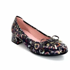 Féminin|Fantaisie<Sabrinas Ballerines 93100 Madeira Cuir Vernis Marine Motifs MultiColor Multicolore
