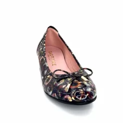 Féminin|Fantaisie<Sabrinas Ballerines 93100 Madeira Cuir Vernis Marine Motifs MultiColor Multicolore