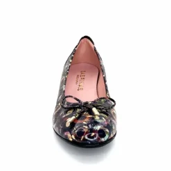 Féminin|Fantaisie<Sabrinas Ballerines 93100 Madeira Cuir Vernis Marine Motifs MultiColor Multicolore