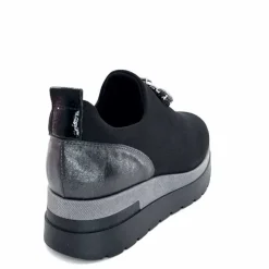 Sport Chic|Décontracté<Ivoire0130a Baskets à Plateformes Ivoire 9b5482 Textile Noir