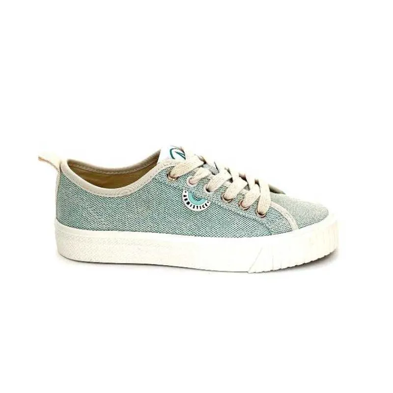 Décontracté|Baskets<Armistice Baskets Stomp Sneaker Textile Blanc Vert