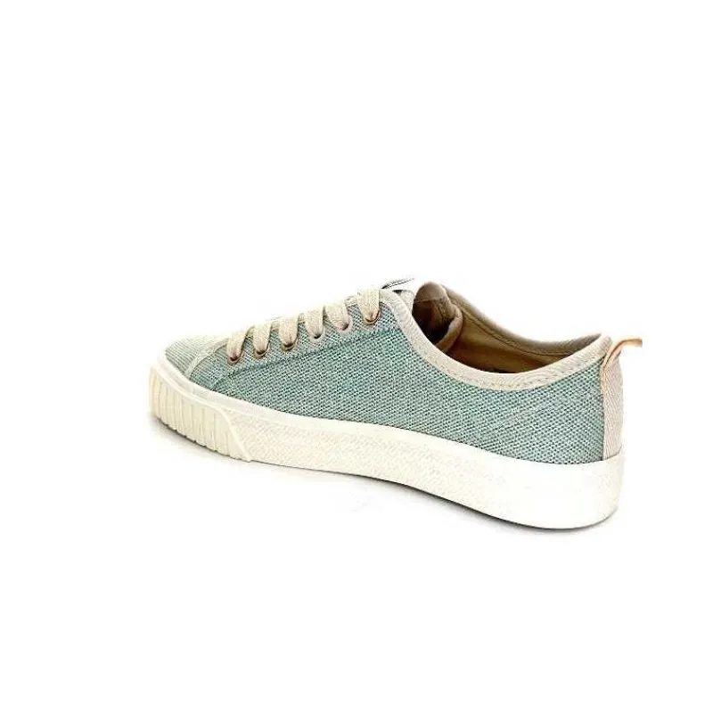 Décontracté|Baskets<Armistice Baskets Stomp Sneaker Textile Blanc Vert