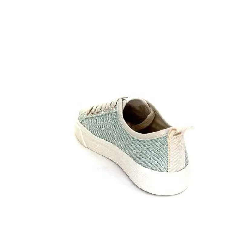 Décontracté|Baskets<Armistice Baskets Stomp Sneaker Textile Blanc Vert