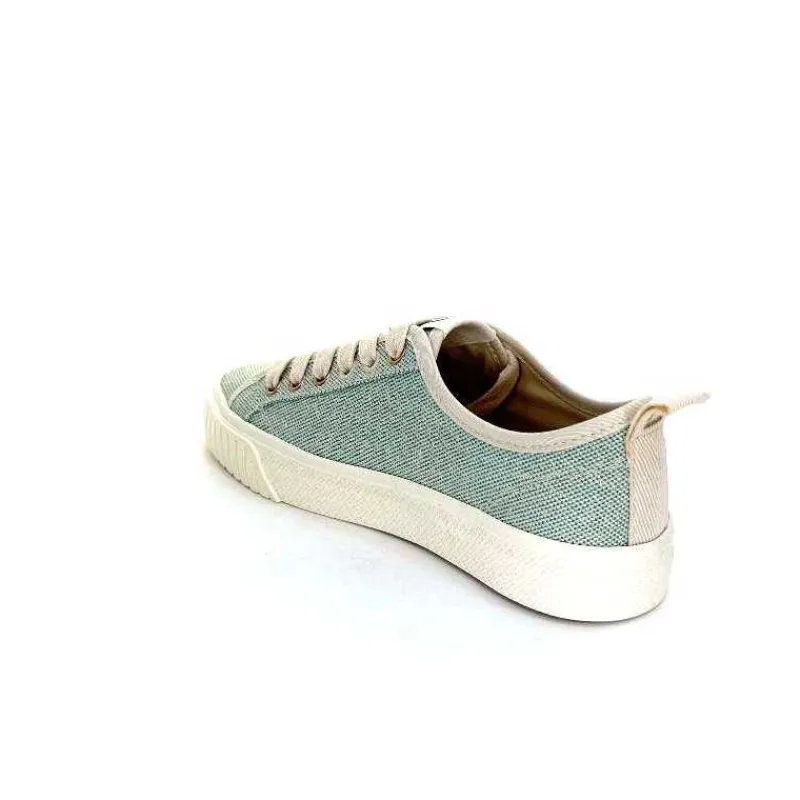 Décontracté|Baskets<Armistice Baskets Stomp Sneaker Textile Blanc Vert